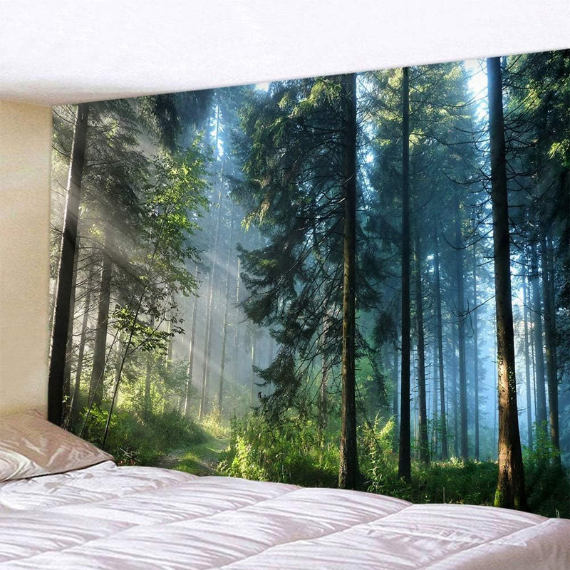 Forest Tapestry - Magic Tapestry For Living Room & Bed...