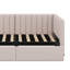 Lit de jour simple tapissier avec 2 tiroirs de rangement-2109996040