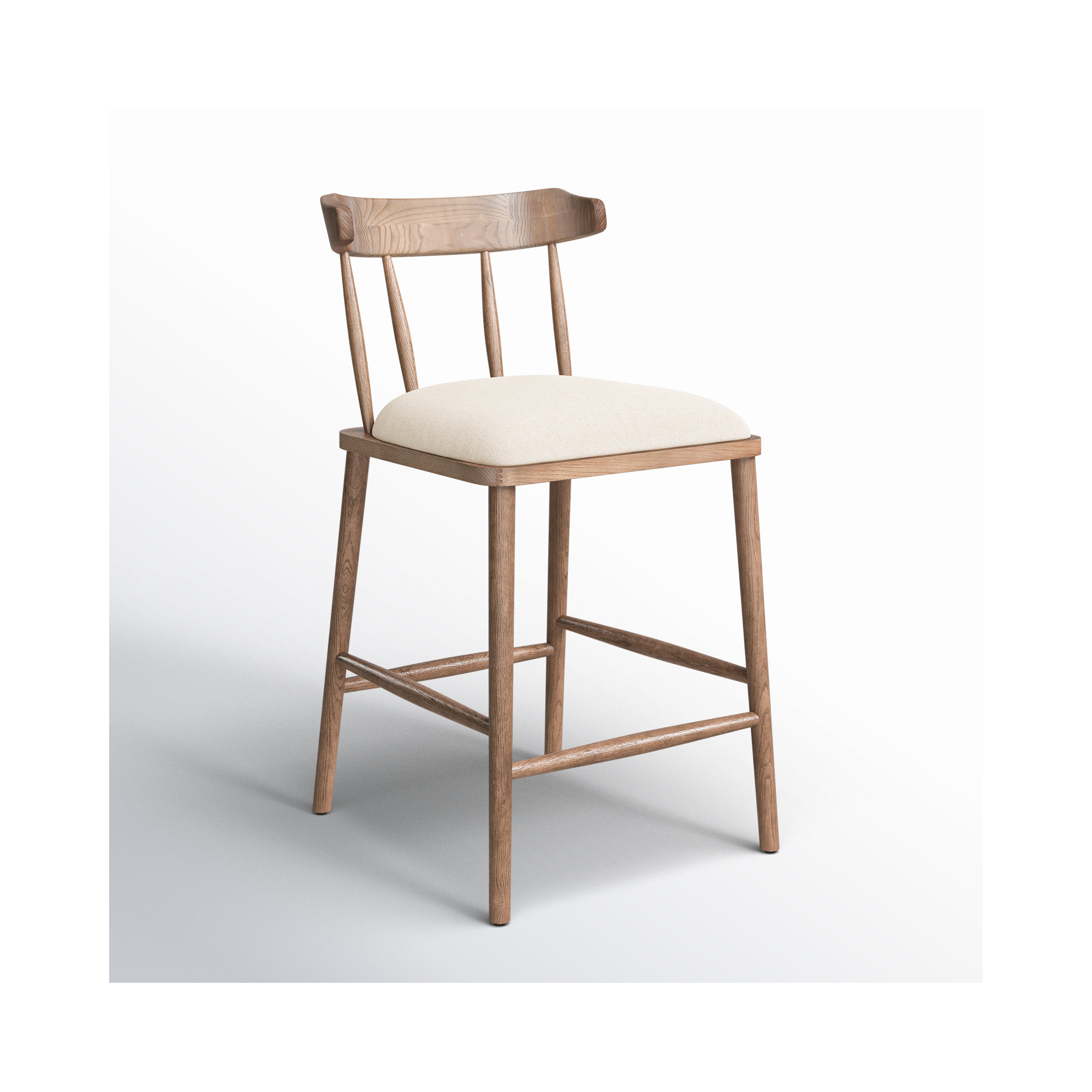 Waverly Stool-Antwerp Natural-Counter, Medium Brown, Antwerp Natural
