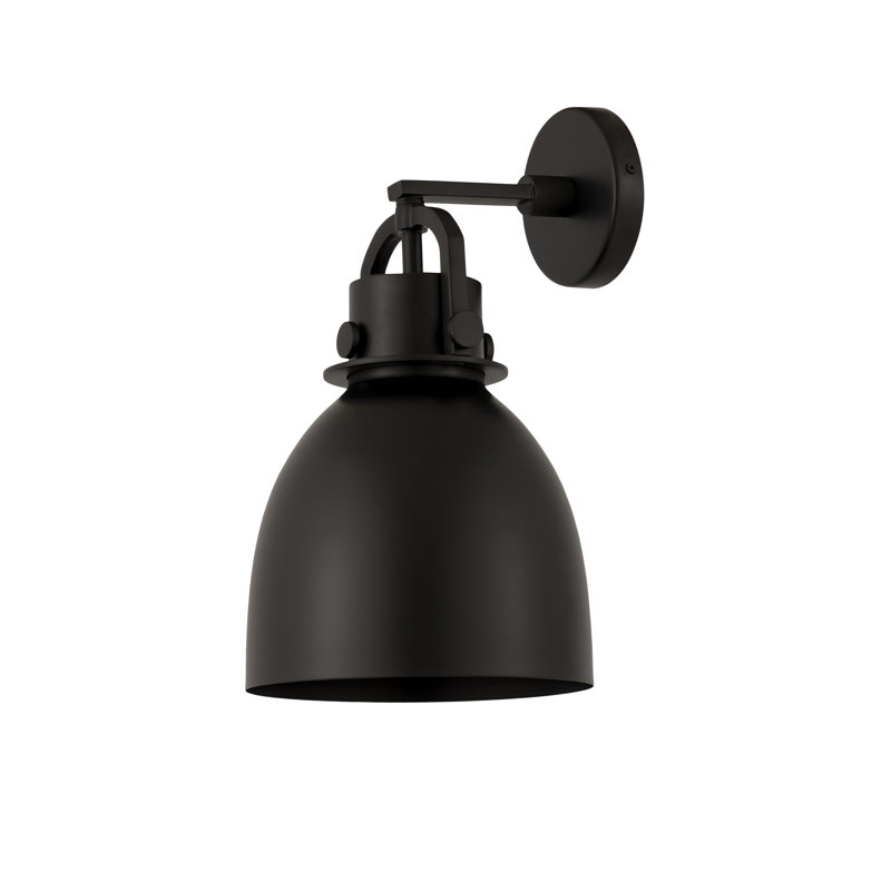 Badillo Armed Sconce, Matte Black