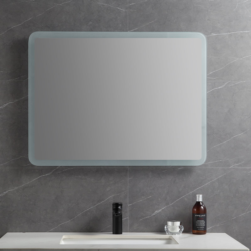 Welfhard Flat Wall Mirror, 24" x 32"