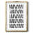 Inky Trace -Framed Print