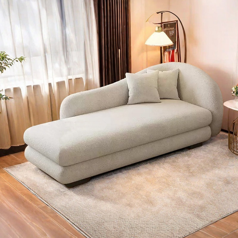 Méridiennes intérieures Comfy Simple Living, Retour à droite, Beige