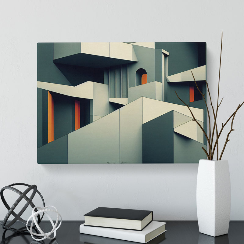 Modern Architecture Vol.3 Abstract - Wrapped Canvas, 35cm H x 50cm W x 3cm D