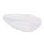 Baignoire autoportante de 59 po à surface solide, baignoire autoportante en résine de pierre de luxe fabriquée à la main avec trop-plein et bonde escamotable, blanc brillant