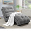 Chaise longue sans accoudoirs capitonnée Raley