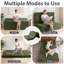Matelas pliable en trois parties de 15 cm en mousse à mémoire de forme, matelas de sol en fausse fourrure avec poignée-587683182-587683183
