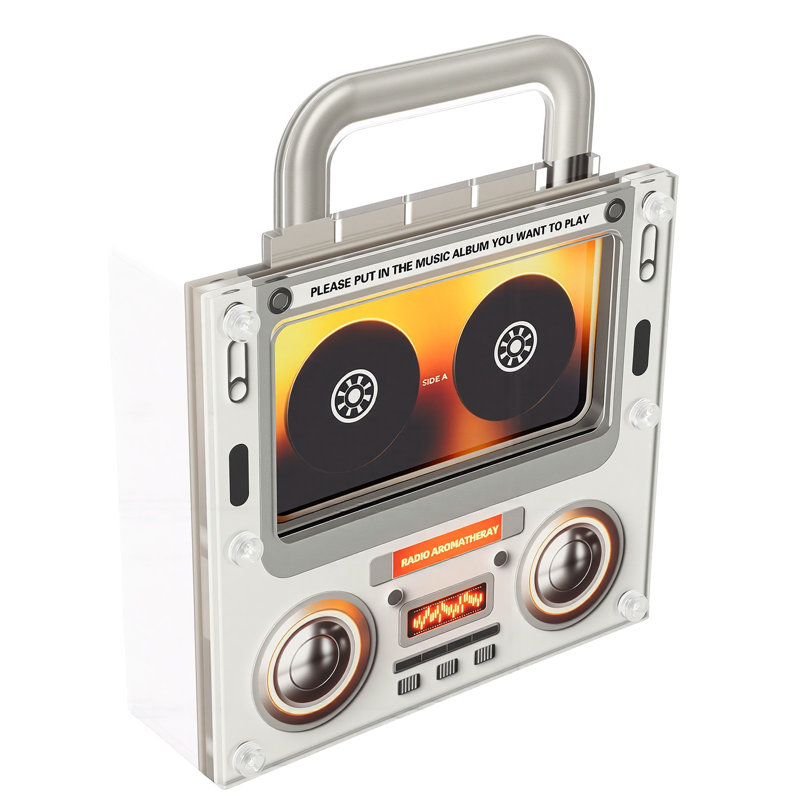 Magnet de réfrigérateur personnalisé avec 16 cassettes pour la décoration intérieure