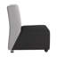 Fauteuil mobile rembourré Pro Series - noir-102905266