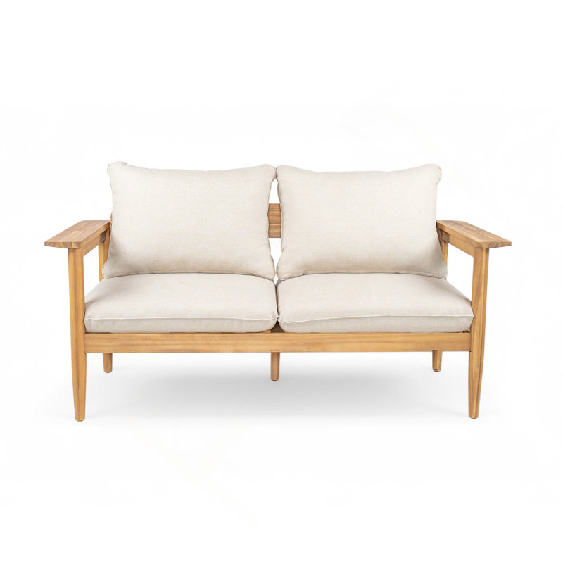 Causeuse d'extérieur en bois d'acacia Terassi