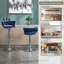 Tabourets de bar réglables Glam-304312260