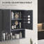 Armoire murale de salle de bain Kleankin Farmhouse-763172280