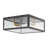 Bechtold Farmhouse Industrial Square Iron/Glass Case LED Flush Mount-2017698226-2066472388