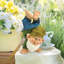 Statue de gnome sur les mains Henry