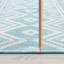 Tapis intérieur / extérieur turquoise Urbina-173469015