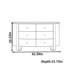 Armoire à six tiroirs de luxe minimaliste italien-133629781-133629784