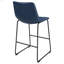 Ensemble de 2 chaises de bar en similicuir Torence-1135591732
