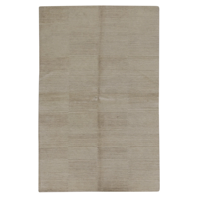 High-Quality Hand-Knotted Vanilla Area Rug