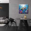 «Turtle In Corals» par Rich Monet, art mural en verre acrylique-1037248825