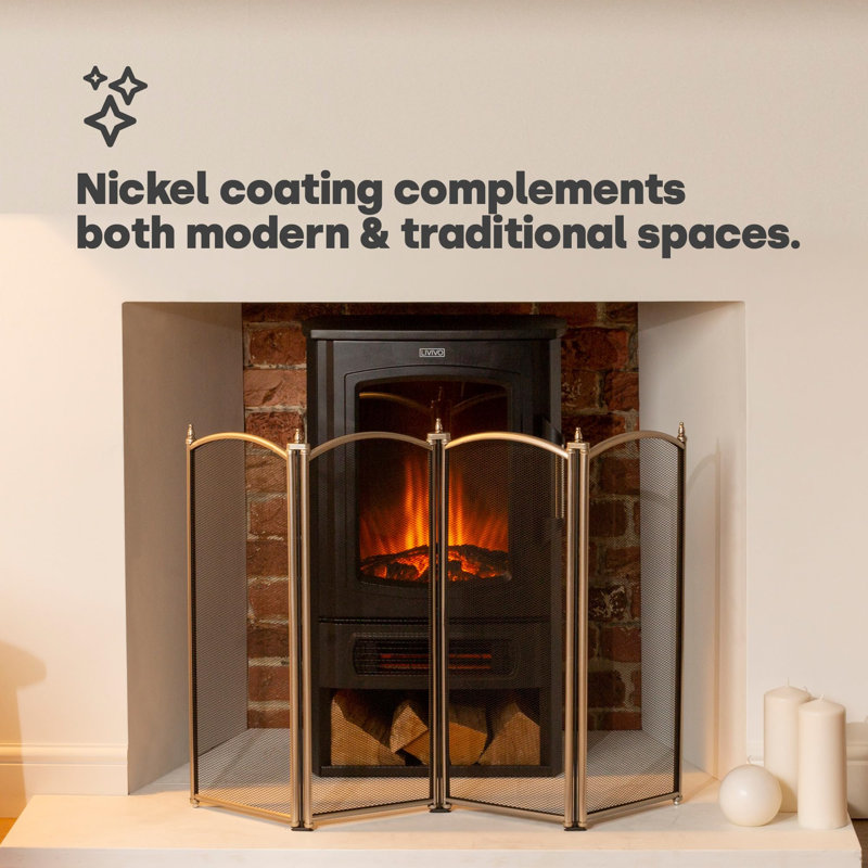 Krauss Metal Fireplace Screen