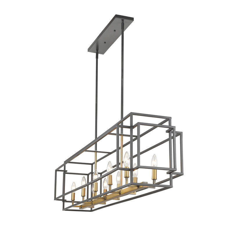 Orona 10 - Light Kitchen Island Pendant, Bronze/Old Brass