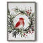 «Christmas Holiday Art» par XXXVI, reproduction encadrée en bois massif XMA171712-652945144