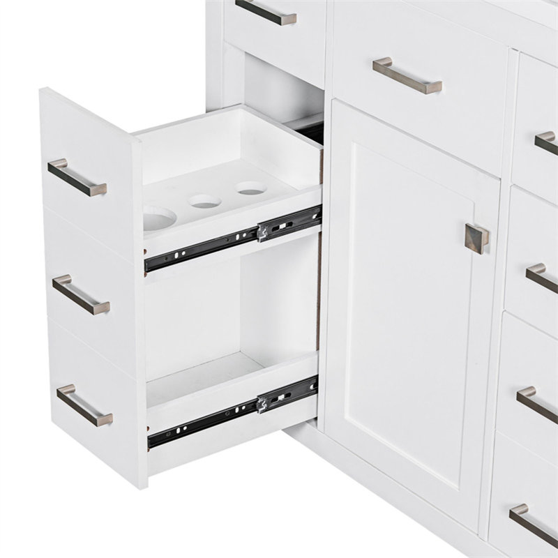 Base de meuble-lavabo moderne avec tiroirs Modern