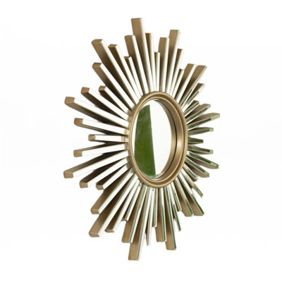 Miroir décoratif en forme de soleil