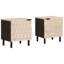 40cm W Solid Wood Bedside Table-656938687
