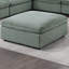 Repose-pieds contemporain en velours côtelé 1pc-1752903807