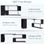 Poste de travail rotatif d'angle Modernhome