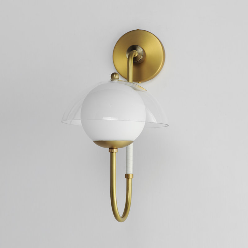 Chapeau 1 - Light LED Armed Sconce