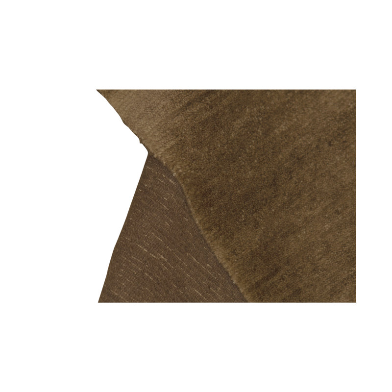 Hand-Knotted High-Quality Brown Area Rug