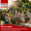 POSITANO Garden & Patio Grey Cast Aluminium Bistro Table-1113271052