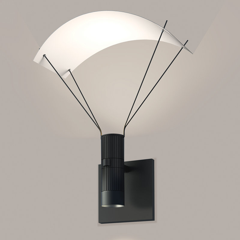Suspenders Aluminium LED Armed Sconce