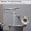Robinet remplisseur mural 304, robinet de cuisine pliant avec bras articulés doubles articulés pour machine à café