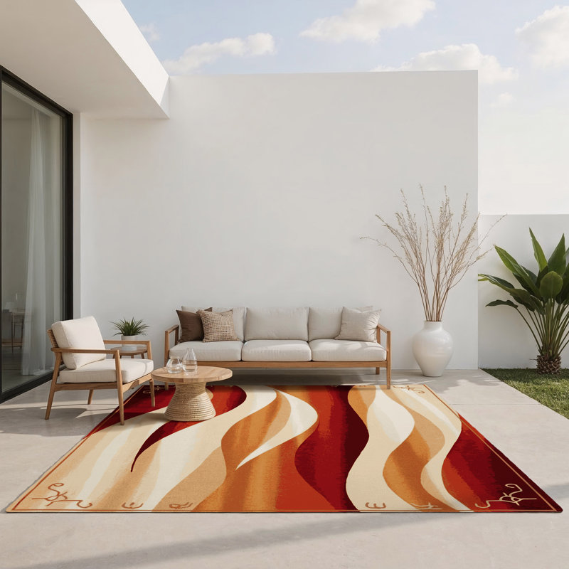 Tapis intérieur et extérieur Starlit Basin, Rectangle 1 pi 6 po x 2 pi 6 po