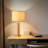 Bohemian Rattan Wicker Bedside Lamp