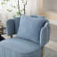 Chaise pivotante en vermel Chaise pivotante Chaise large Chaise ronde en bois Chaise en métal-917842837