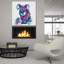 Art mural en verre Millwood Pines «Rainbow Koala» par Dawg Painter-1424828300