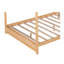 Canopy Bed, Platform Bed with Headboard and Support Legs, Bed frame-892422670-892422668