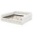 King Size Upholstered Daybed With USB And 2 Drawers, Soft Lambswool Platform Bed, No Box Spring Required-1532085975