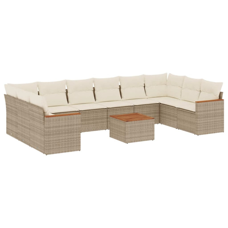 Ensemble de canapé de jardin Vidaxl