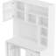 Bureau d'ordinateur avec bureau rotatif à 90 degrés (tabourets non inclus)-1293938755