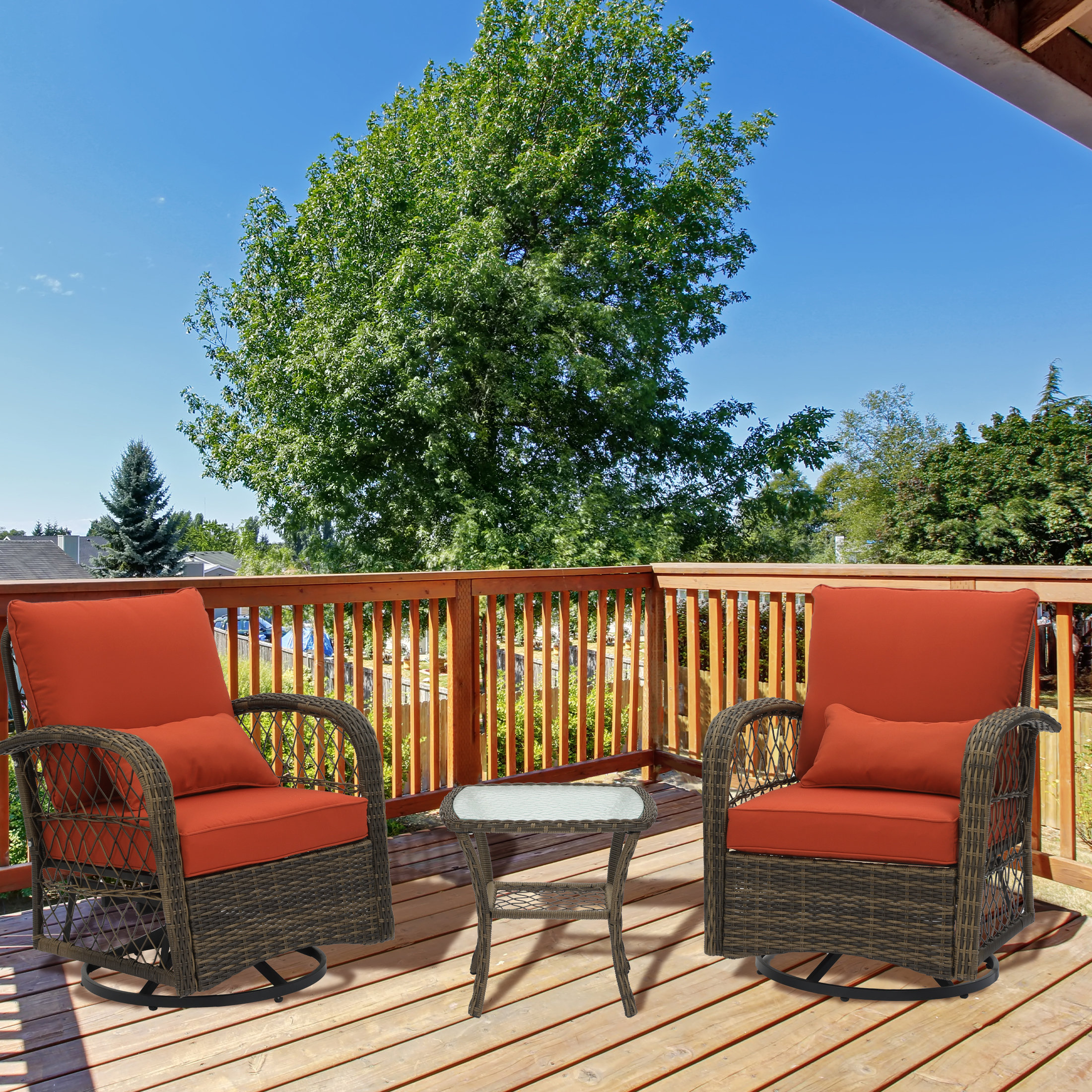 Home Depot Outdoor Furniture Swivel Rocker Patio Rocker Pocassy