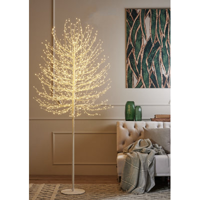 Micro Dot Tree with Warm White LED Lights
