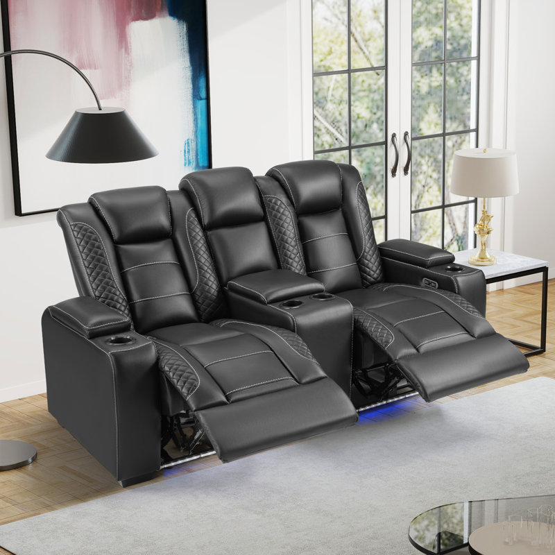 Canapé inclinable 74 po