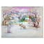 Winter Village Life - peinture sur toile-59843401-59843407
