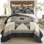 Ensemble de courtepointe pour lit simple 2 pièces Donna Sharp Lexington Star