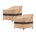 Beige/brun